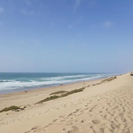Ocean Breeze 2Br Escape Walk To The Waves Villa Tamelalt Exterior photo
